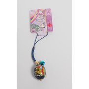 和風なつめ玉根付紺（彩）