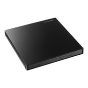 USB 3.0/2.0対応 バスパワー駆動ポータブルDVDドライブ ピアノブラック DVRP-UT8LK