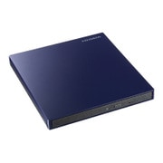 USB 3.0/2.0対応 バスパワー駆動ポータブルDVDドライブ ミレニアム群青 DVRP-UT8LN