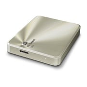 プレミアムストレージ「My Passport Ultra Metal Edition」 ゴールド 3TB WDBEZW0030BCG-JESN