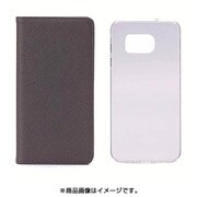 Galaxy S7 edge 2つのスタイルで使用できるケース DUAL ブラック+クリアTPU LP-GS7EL2WDBK