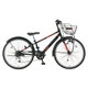 子供用自転車 24型 外装6段変速 CSK246 OK36 ブラック