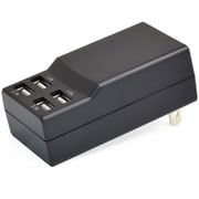USB充電器 4ポート 4.2A ブラック USBAC4P4ABK