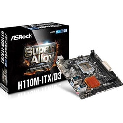 ヨドバシ.com - アスロック ASRock H110M-ITX/D3/CSI [マザーボード