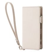 PM-SOXPPLFJMBE [Xperia X Performance/SO-04H/SOV33/レザーケース/for Girl/マグネット付/ベージュ]