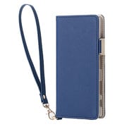 PM-SOXPPLFJMBUD [Xperia X Performance/SO-04H/SOV33/レザーケース/for Girl/マグネット付/ディープブルー]