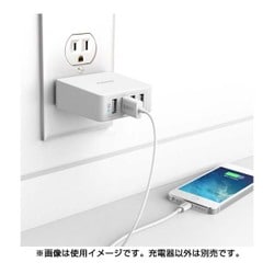 新品未使用品　120W超高出力充電器　4ポート　コンパクト　急速充電器　ホワイト ヨドバシ.com - アンカー Anker USB急速充電器 4ポート 36W