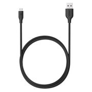 PowerLine MicroUSBケーブル 1.8m ブラック A8133012