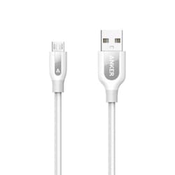 ヨドバシ Com アンカー Anker A8141021 Powerline Microusbケーブル 30cm ホワイト 通販 全品無料配達