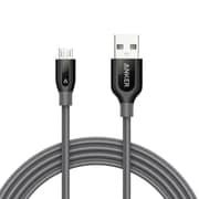 PowerLine+ MicroUSBケーブル Type-A to Micro-B 1.8m グレー A81430A1