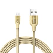 PowerLine+ MicroUSBケーブル 1.8m ゴールド A81430B1