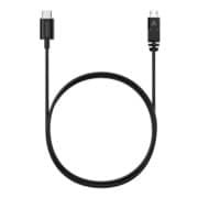 PowerLine USB-C & Micro USB Cable ブラック A8160011