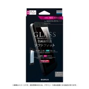 LP-SH04HFGFBK [AQUOS ZETA/AQUOS SERIE/AQUOS Xx3 GLASS PREMIUM FILM 全画面保護 ソフトフィット 0.2mm ブラック]