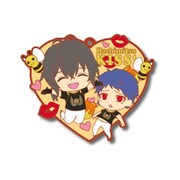 えるきゅ～と KING OF PRISM by PrettyRhythm ビッグラバーキーホルダー コウジVSシン [キャラクターグッズ]
