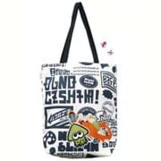 Splatoon（スプラトゥーン） イカすカンバッジつきトートバッグ グラフティ [キャラクターグッズ]