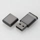 USBフラッシュメモリ USB2.0対応 マグネットキャップ 32GB ブラック MF-MGU232GBK