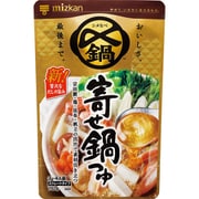 〆まで美味しい 寄せ鍋つゆ ストレートタイプ 750g