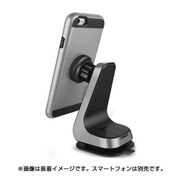 iPhone/Android 対応 Magnetic Grab 4~5.5インチ スマートフォン対応車載ホルダー シルバー