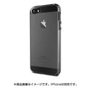 iPhone SE/5s/5 対応 Crystal Bumper PC×TPU ハイブリッドケース ダークシルバー