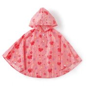 キッズ レインポンチョ ピンクバタフライ 100cm PIPOPB10