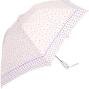 レディース 折畳傘 自動開閉 花柄 ピンク