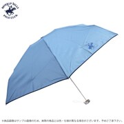 コンパクト折りたたみ傘 50cm サックス 71089