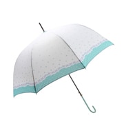 53829 [レディース ベリーアンブレラ 60cm ハート サックス]