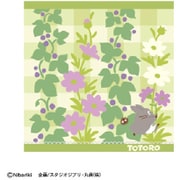 ジブリ トトロ ミニタオル 草花 グリーン