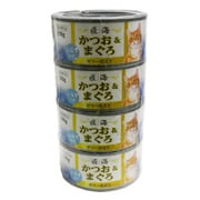 ペットプロ 匠海 かつお＆まぐろ ゼリー仕立て しらす 170g×4個パック [キャットフード]
