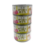 ペットプロ 匠海 かつお＆まぐろ ゼリー仕立て カニカマ 170g×4個パック [キャットフード]