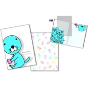ぼのぼの Wクリアファイル ちらし