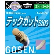 テックガット5200 SS602 ナチュラル [軟式テニスガット]