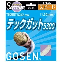 ヨドバシ.com - GOSEN ゴーセン テックガット5300 SS603 ナチュラル 