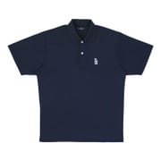 T1308-19-SS [ワンポイントポロシャツ SSサイズ インディゴブルー]