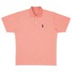 ワンポイントポロシャツ T1308 パウダーオレンジ(4) LLサイズ [テニスウェア 半袖シャツ]