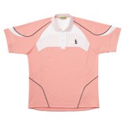 ユニ ゲームシャツ T402 ピンク(78) Lサイズ [テニスウェア 半袖シャツ ユニセックス]