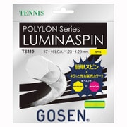 POLYLON LUMINASPIN TS119LY ルミナイエロー [硬式テニス ストリング ガット]