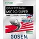 OGミクロスーパー16 TS400W ホワイト [硬式テニス ストリング ガット]
