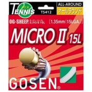 OGシープミクロ2 15L TS412W ホワイト [硬式テニス ストリング ガット]