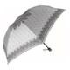レディース 折畳傘 晴雨兼用 ブラック 50cm 3908BK