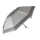 レディース 折畳傘 晴雨兼用 ブラック 60cm 3910BK