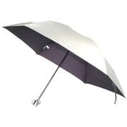 3528BK [レディース 折畳傘 晴雨兼用 裏黒 60cm]