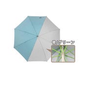 14TOIP-60A-1_53967 [長傘 ジャンプ メンズ傘 パラソル 60cm バイカラー/グレー]
