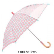キッズ 長傘 窓付き傘 55cm しずく 83073