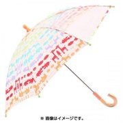 キッズ 長傘 窓付き傘 40cm アニマル 83082