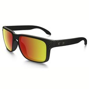 OO9102-51 [スポーツサングラス Holbrook Polarized マットブラック/ルビーイリジウム ポラライズド]