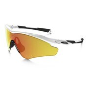 OO9345-04 [スポーツサングラス M2 Frame XL (Asia Fit) ポリッシュドホワイト/ファイア イリジウム]