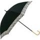 レディース 晴雨兼用傘 ショートスライド 手開き 47cm ブラック WU14051-BK