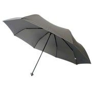 7615GY [メンズ 折畳傘 簡単開閉式 グレー 60cm]