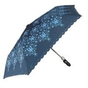 8621 [レディース 折畳傘 クリスタル 50cm ネイビー]